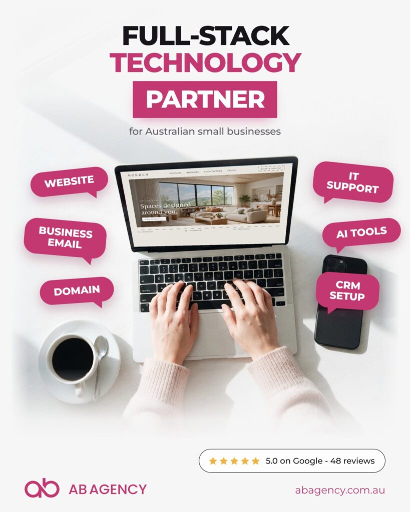 AB Agency design website